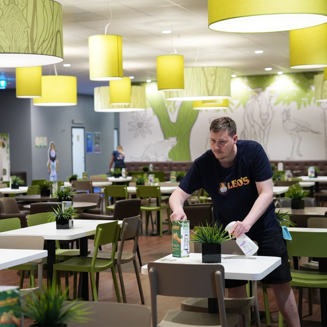 Städning renlighet lekland