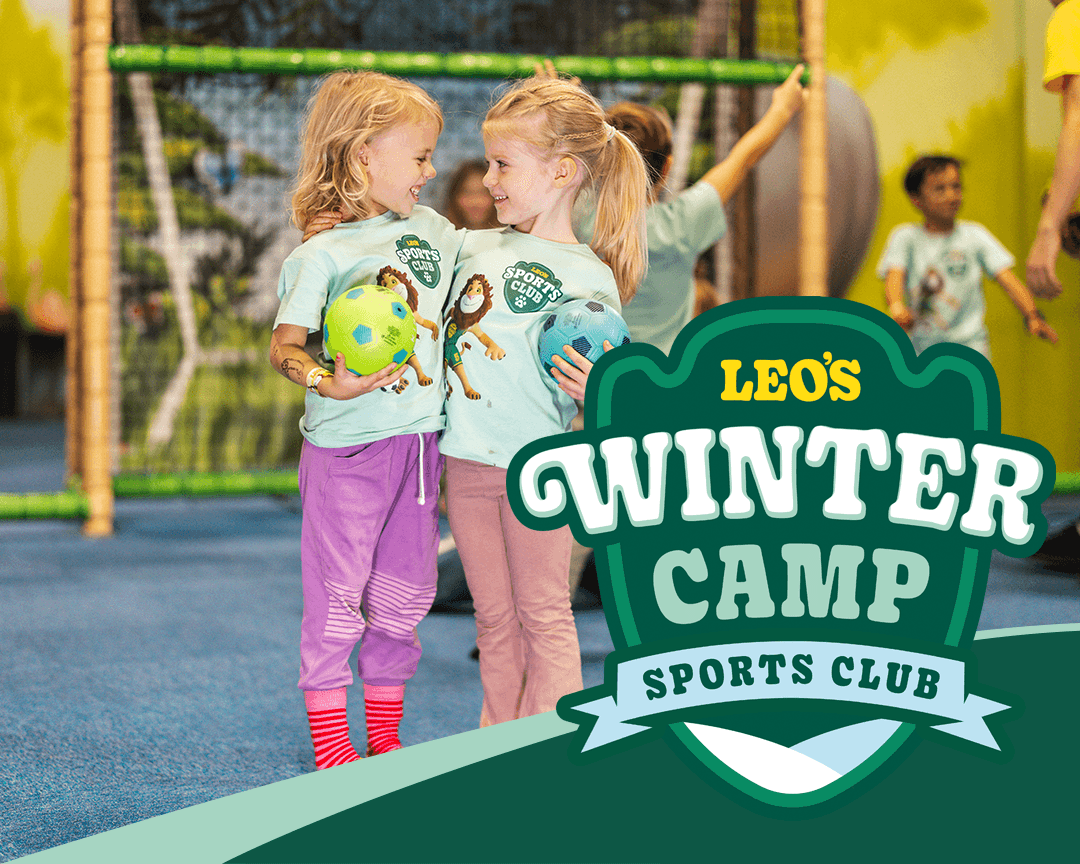 Children at the Sport Club winter camp